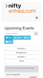 Mobile Screenshot of niftyentries.com